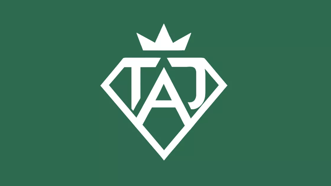 The Autism Jewel Logo - White