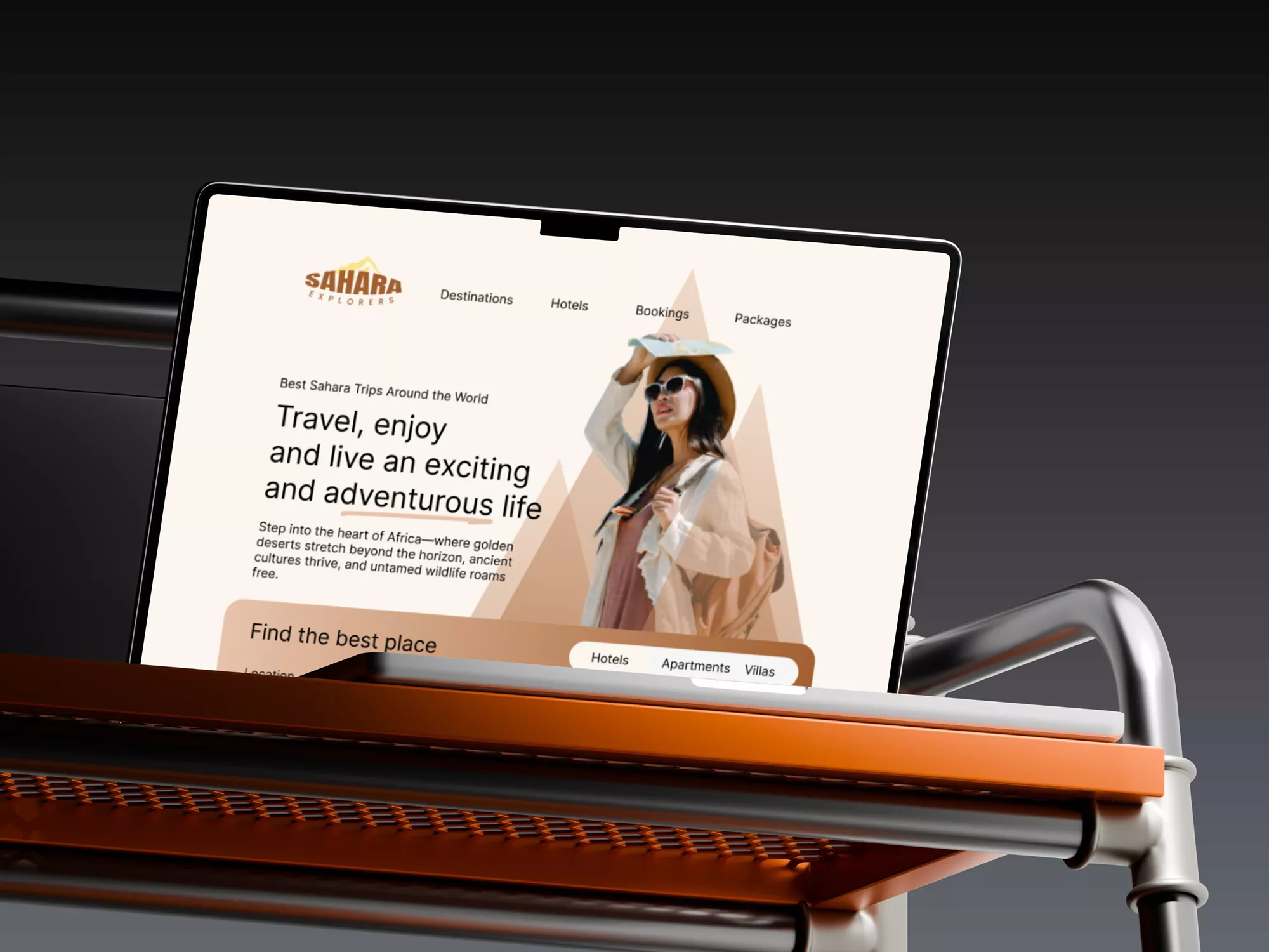 Web Design and Development for Travel Agency