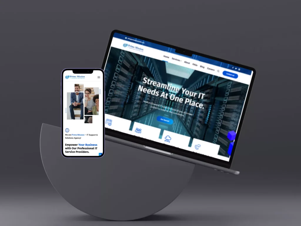 Web Design for IT Company